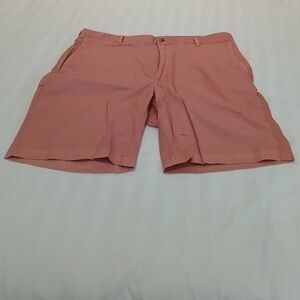 Peter Millar Flat Front Casual Pink Shorts Men's Size 35